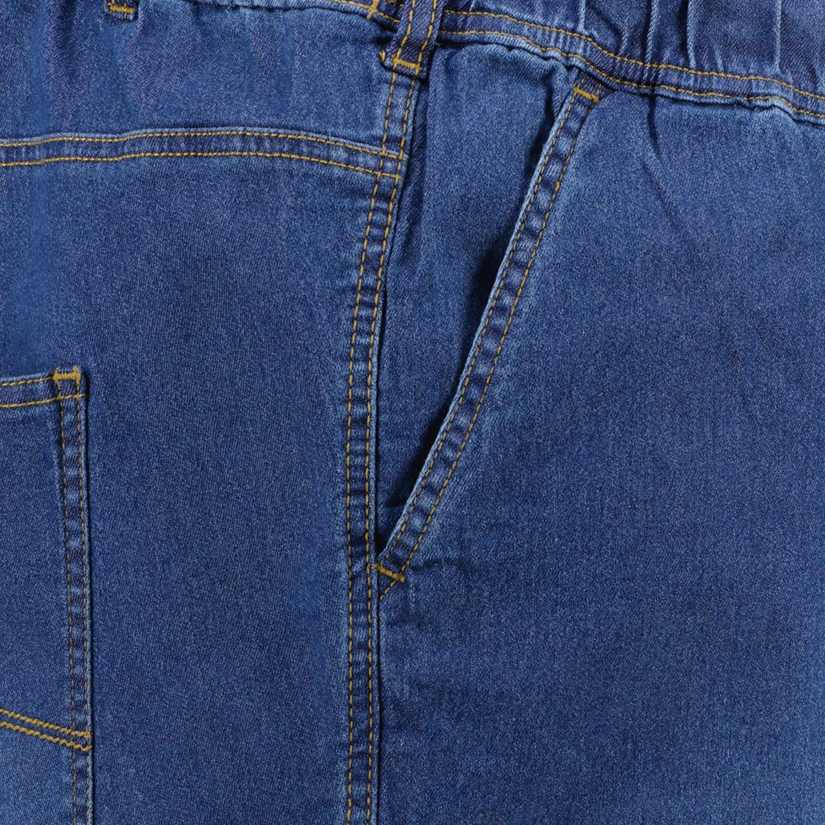 ADAMO Herren Jeans Jogginghose kurz in großen Größen 2XL-12XL