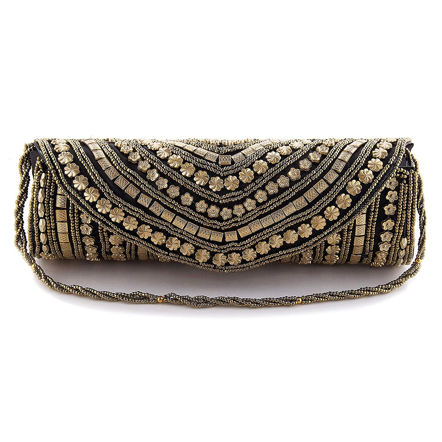 PIKIPOO Womens Clutch (chand_Black) (B07886D2ZV) Amazon Price History, Amazon Price Tracker