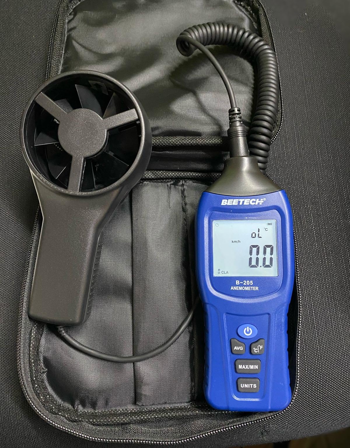 Beetech ® B-205 Digital Anemometer with Detachable Probe of 1.5m length By Skyking ®-image-44