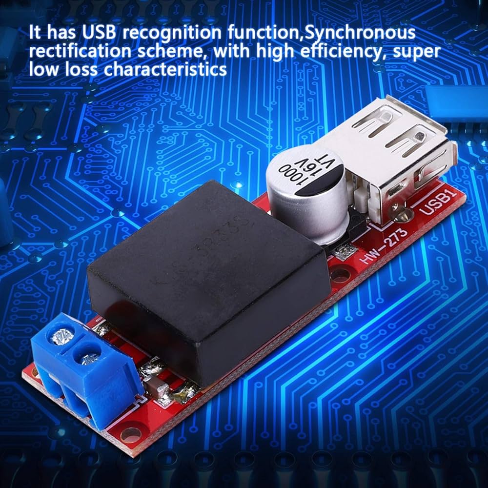 7V-24V To 5v 3A DC DC Step Down Power Supply Module Buck Converter With