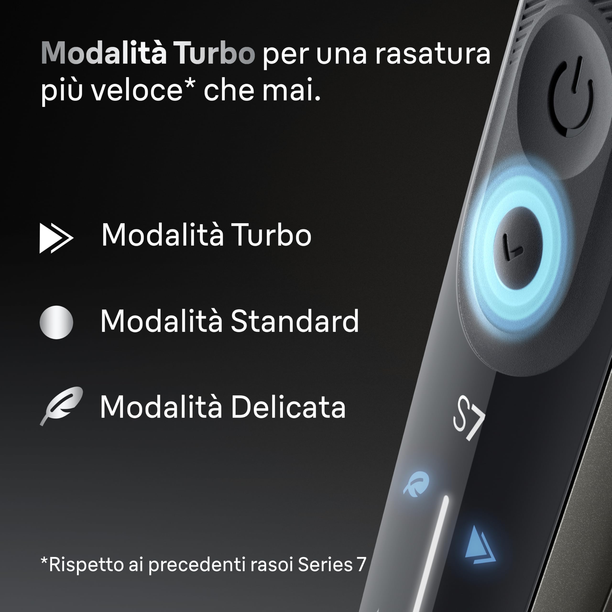Braun Serie 7 Rasoio Elettrico Barba, Wet&Dry, Regolabarba Uomo, Rasoio Barba, 60 Min di Utilizzo, Stazione Smartcare 4in1, +1 Accessorio, Senza Fili, 100% Impermeabile, 72-C7200cc, Oro