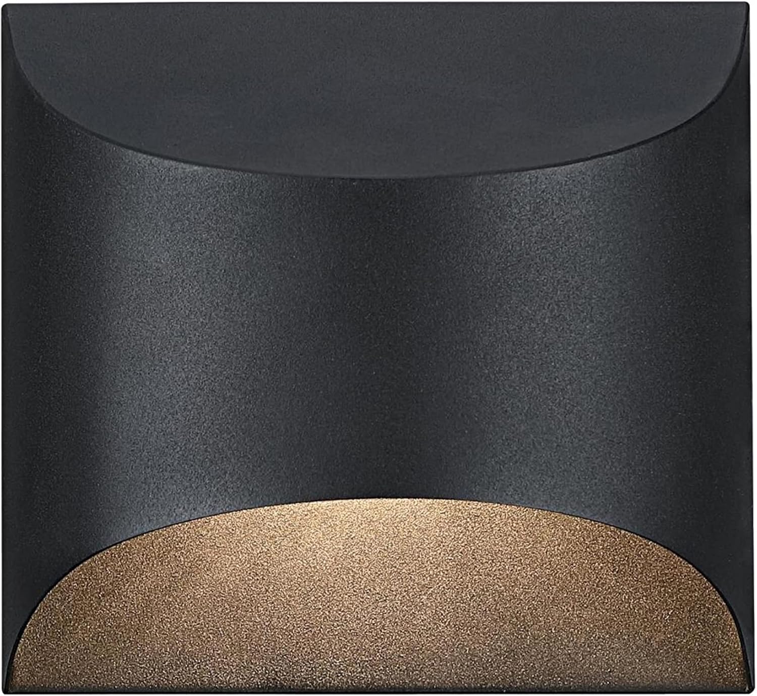 Nardella Textured Black Steel LED Outdoor Wall Sconce