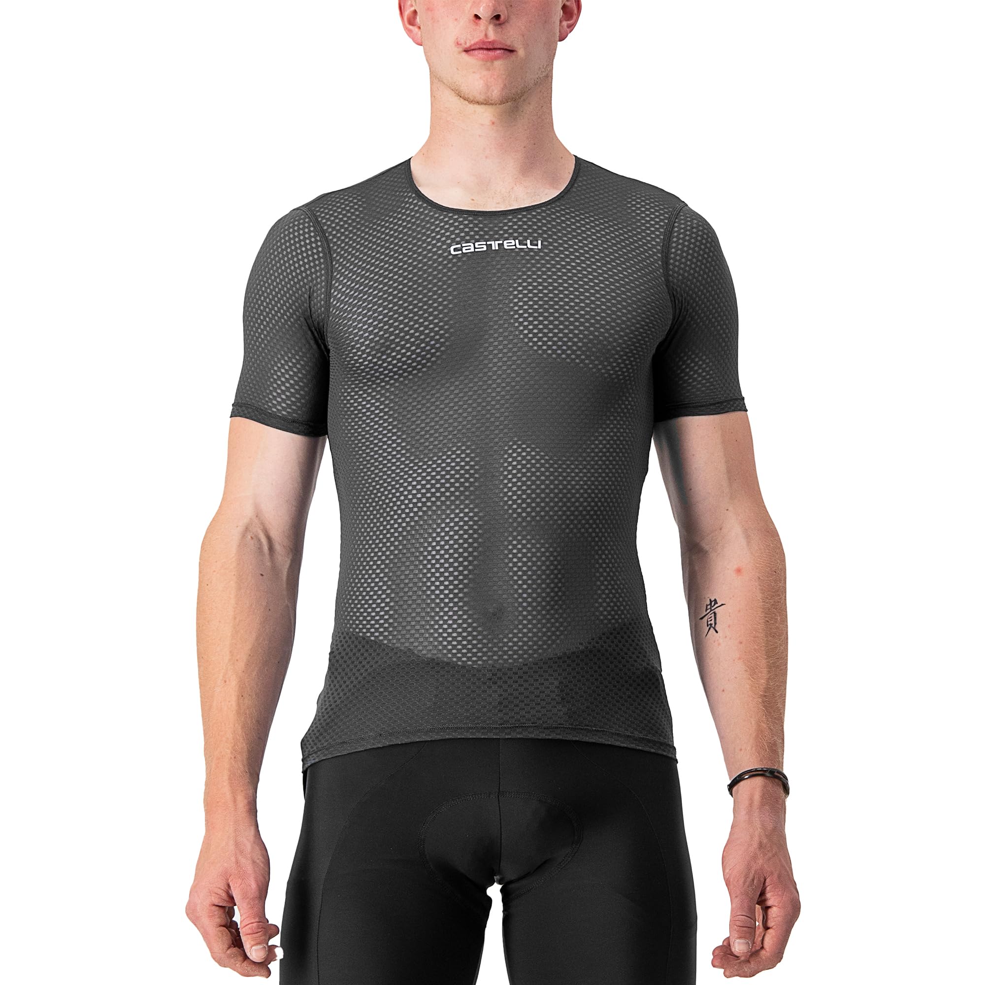 Castelli Black Pro Mesh 2.0 Base Layer - Ss26 - / Large
