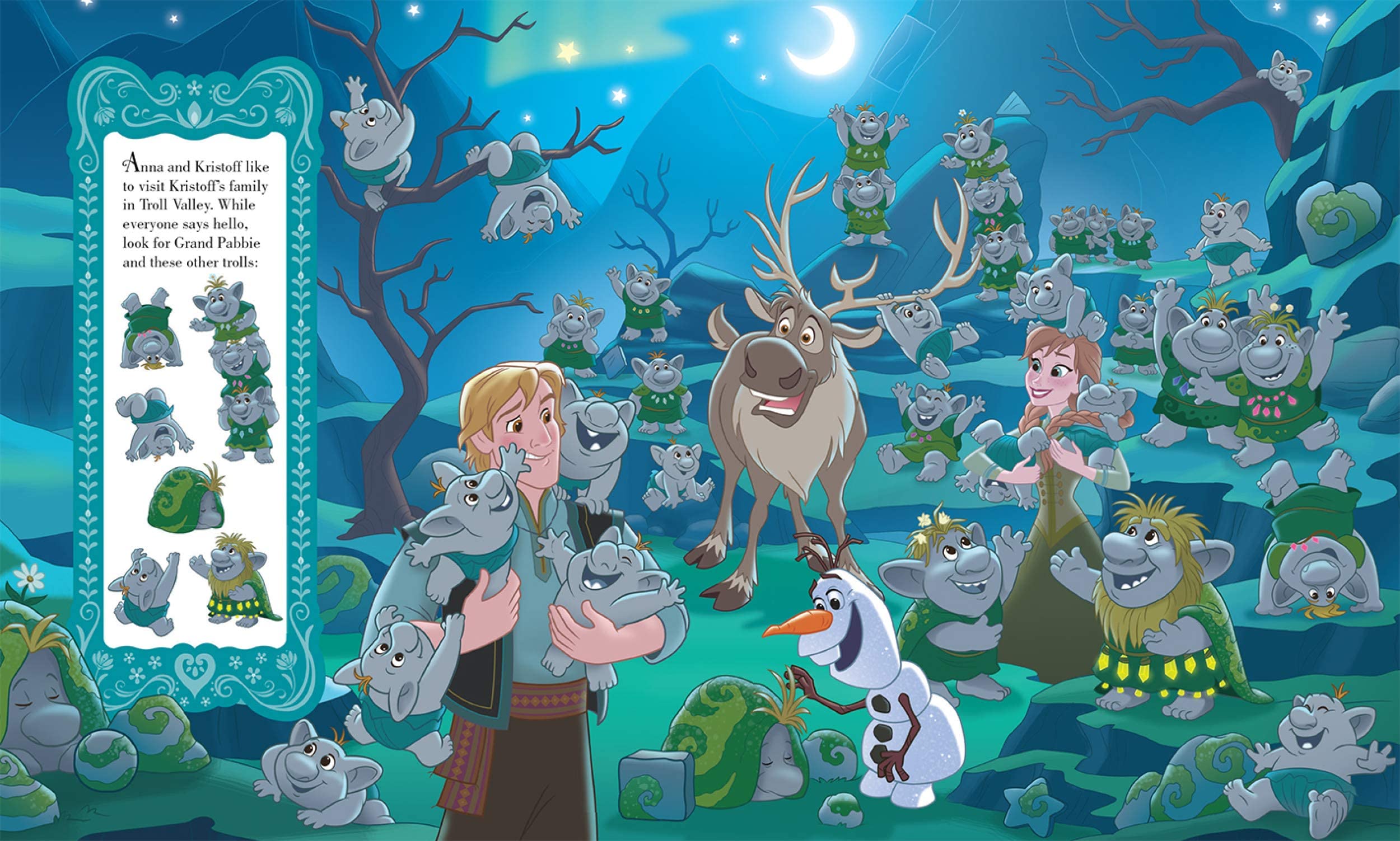 Disney Frozen Bodenpuzzles für Kinder im Alter von 3-5 Jahren - Bündel mit Frozen Foam Floor Puzzle, Frozen Look and Find Book, Stickers, More | Frozen Puzzle Set for Girls