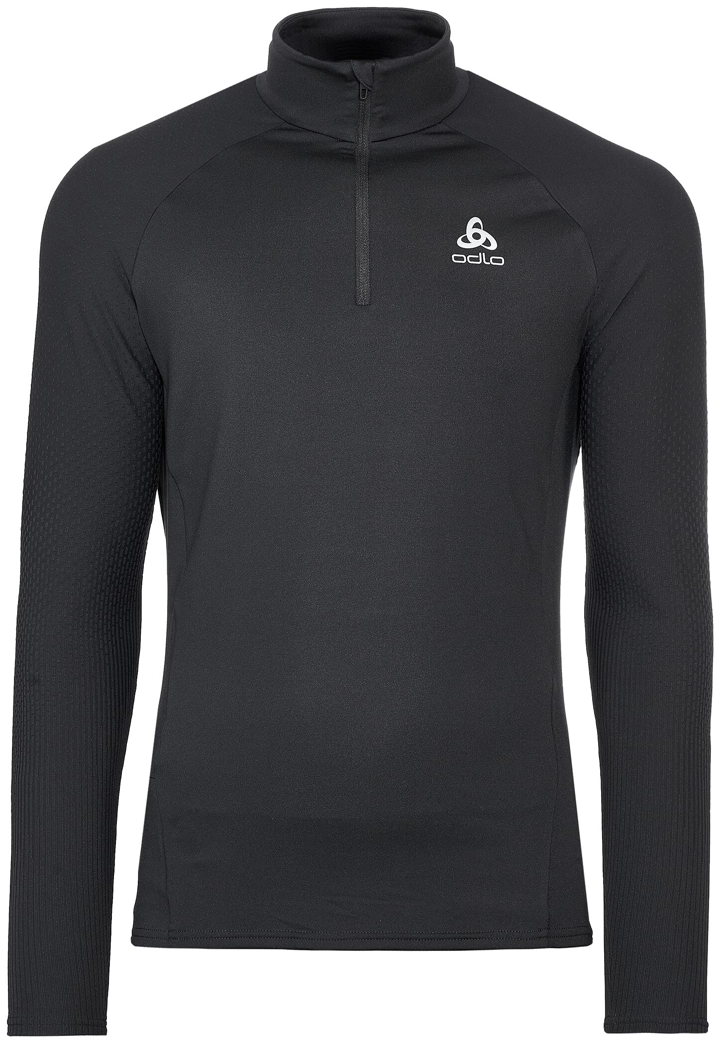 Odlo mens Zeroweight Ceramiwarm Half-zip Midlayer Sweatshirt