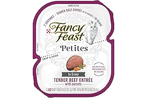 Fancy Feast Gourmet Gravy Wet Cat Food, Petites Tender Chicken Entree