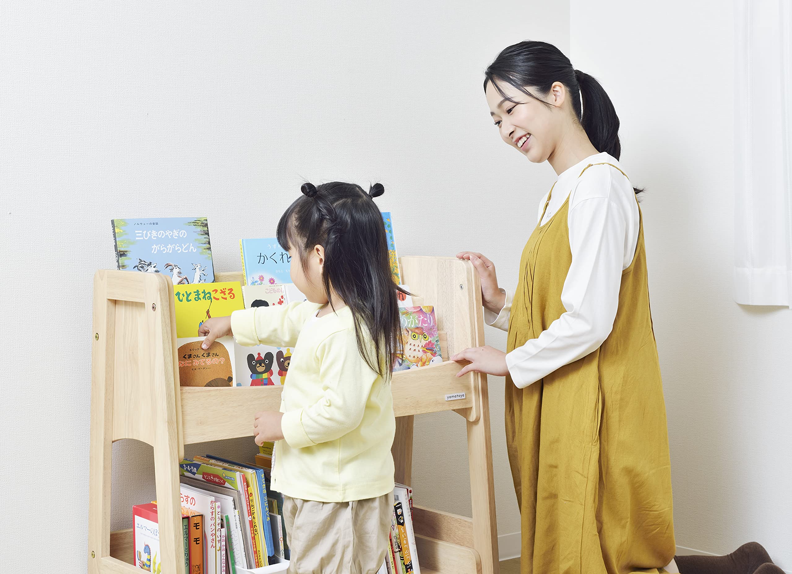 Amazon.co.jp: yamatoya(大和屋) キッズブックシェルフ norsta ノスタ3  