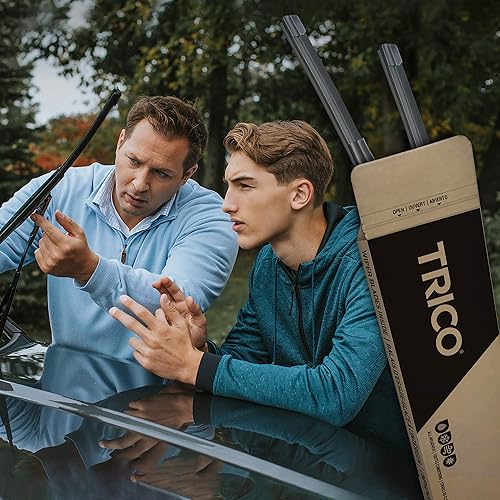 Miniatura 8 de TRICO Platinum Paquete de 2 limpiaparabrisas de repuesto de 26 y 18 pulgadas para automóvil, de alto rendimiento (25-2618)