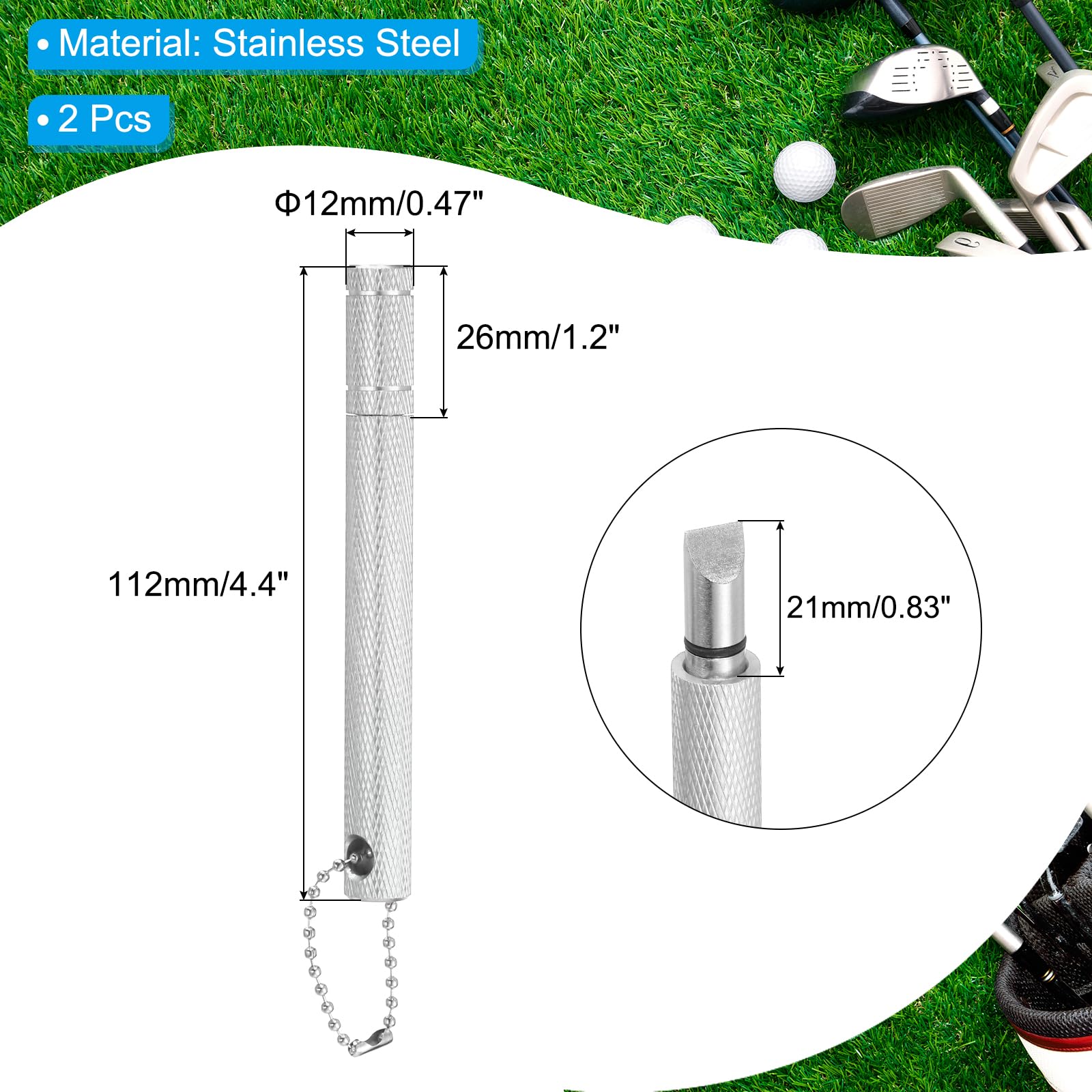 PATIKIL Golf Club Groove Sharpener - Image 2