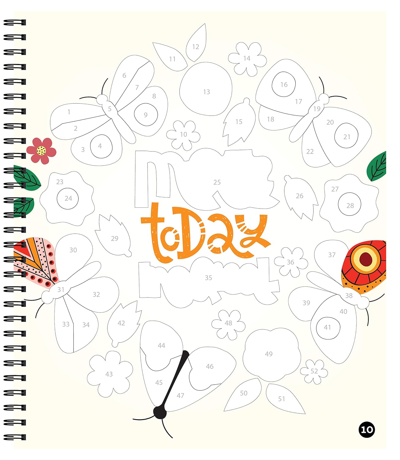 Brain Games - Sticker by Number: Be Inspired - 2 Books in 1 (20 Images to Sticker) - Image 3