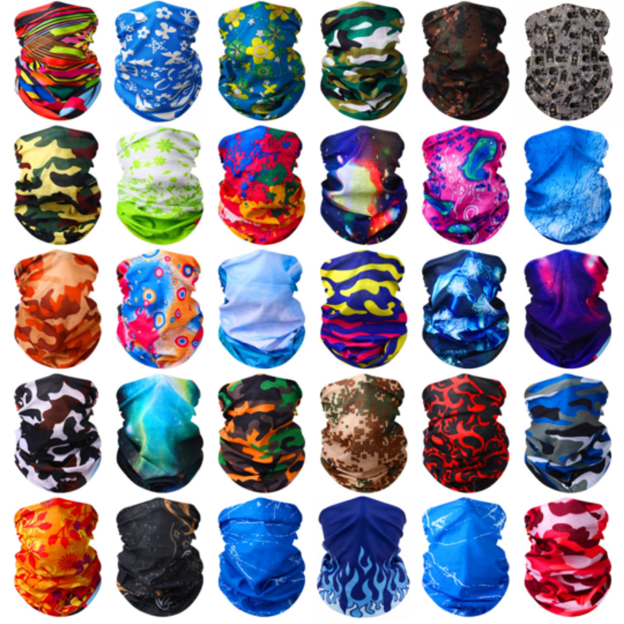 Tarpop Neck Gaiters for Men Women Sports Running