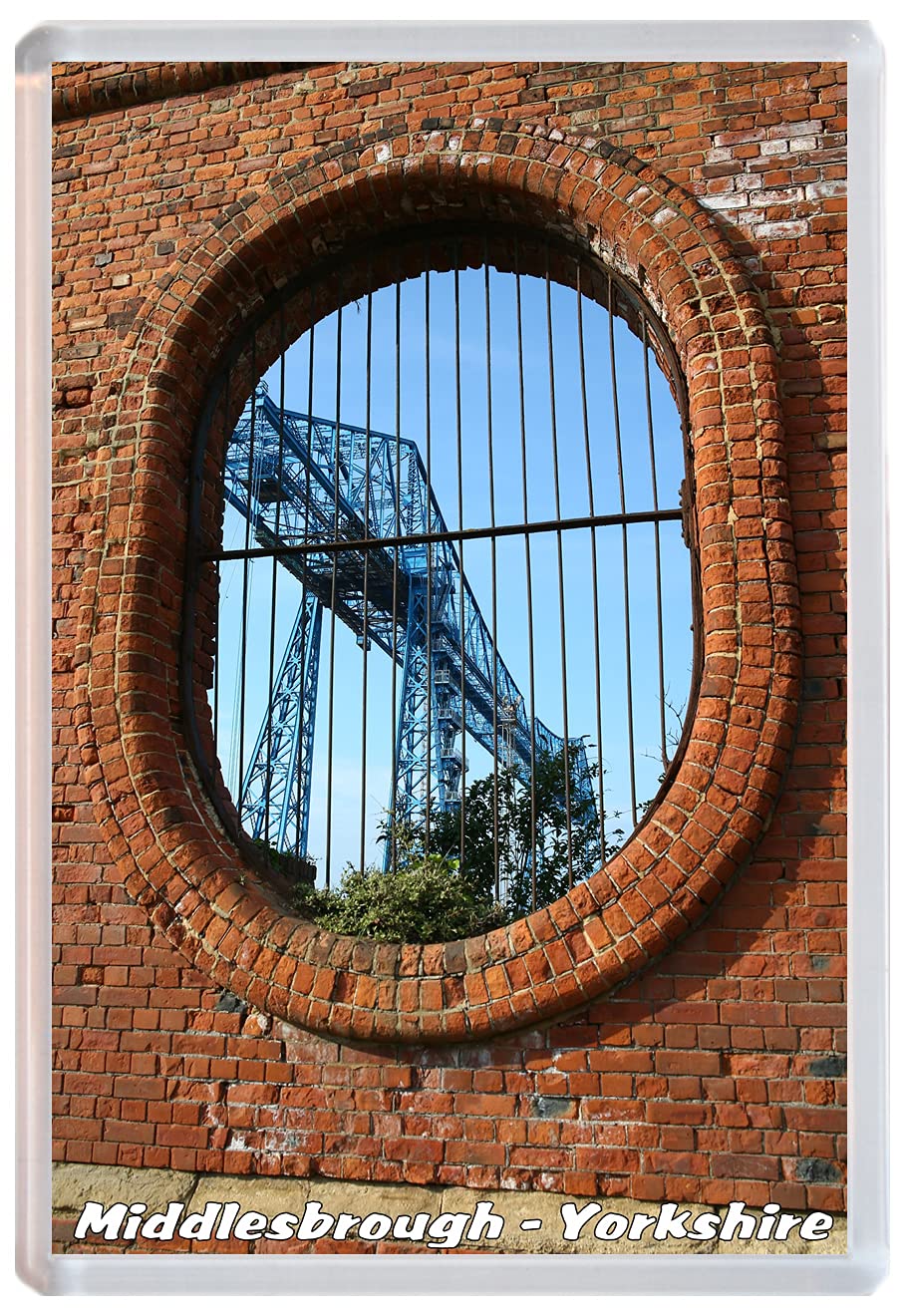 Baked Bean Store Multicolor Middlesbrough - Yorkshire - 96 X 67Mm Jumbo Fridge Magnet/Magnets Bbsfhm41