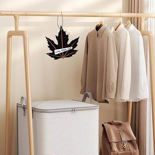 Miniatura 4 de Lucky Maple Leaf Ambientador de aire para automóvil, ambientador de larga duración para automóvil y hogar, eliminador de olores de hasta 30 días,