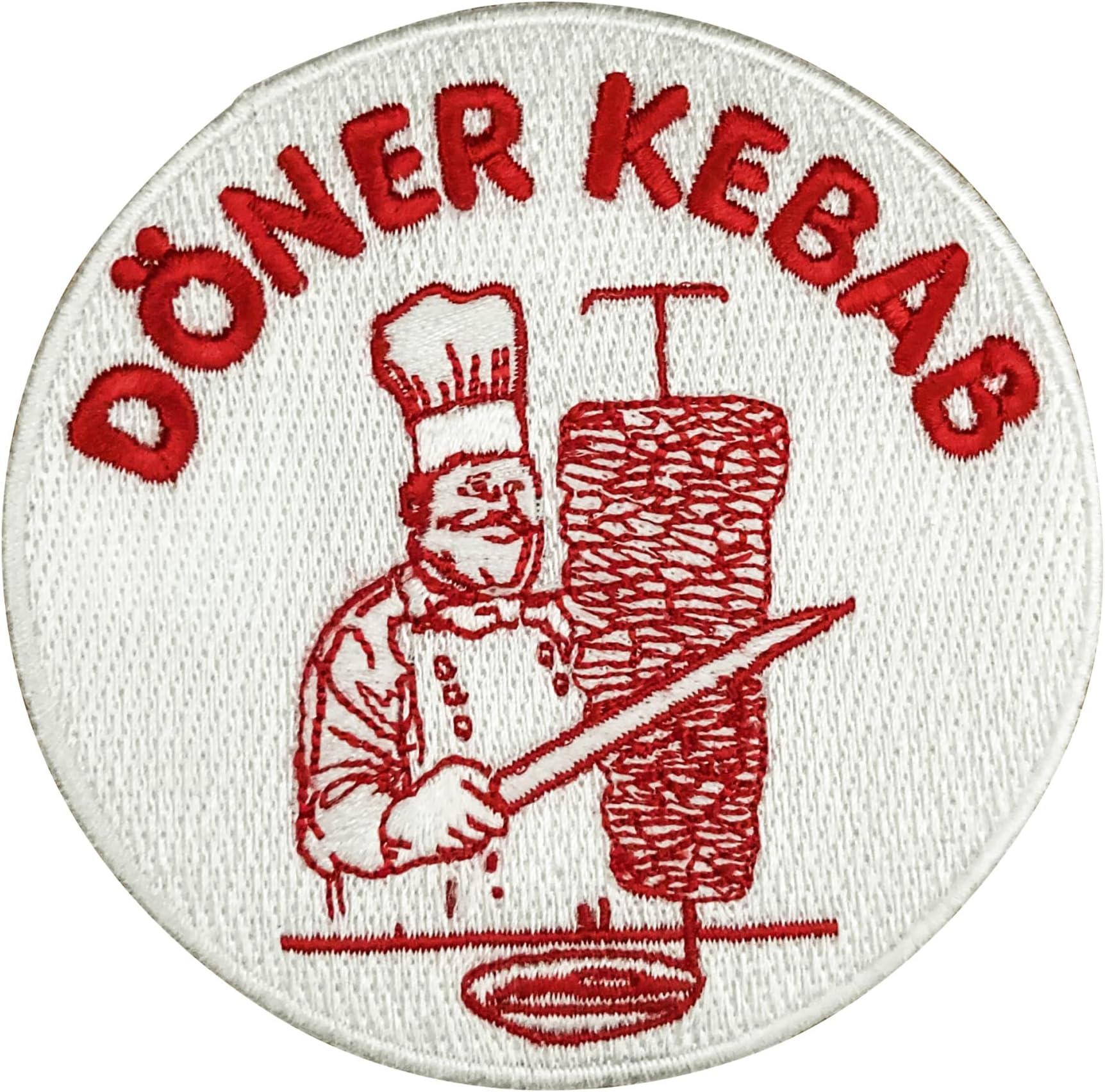Urbanski Patch Döner Kebab Köftespieß Dönermann Chef (mit oder ohne ...
