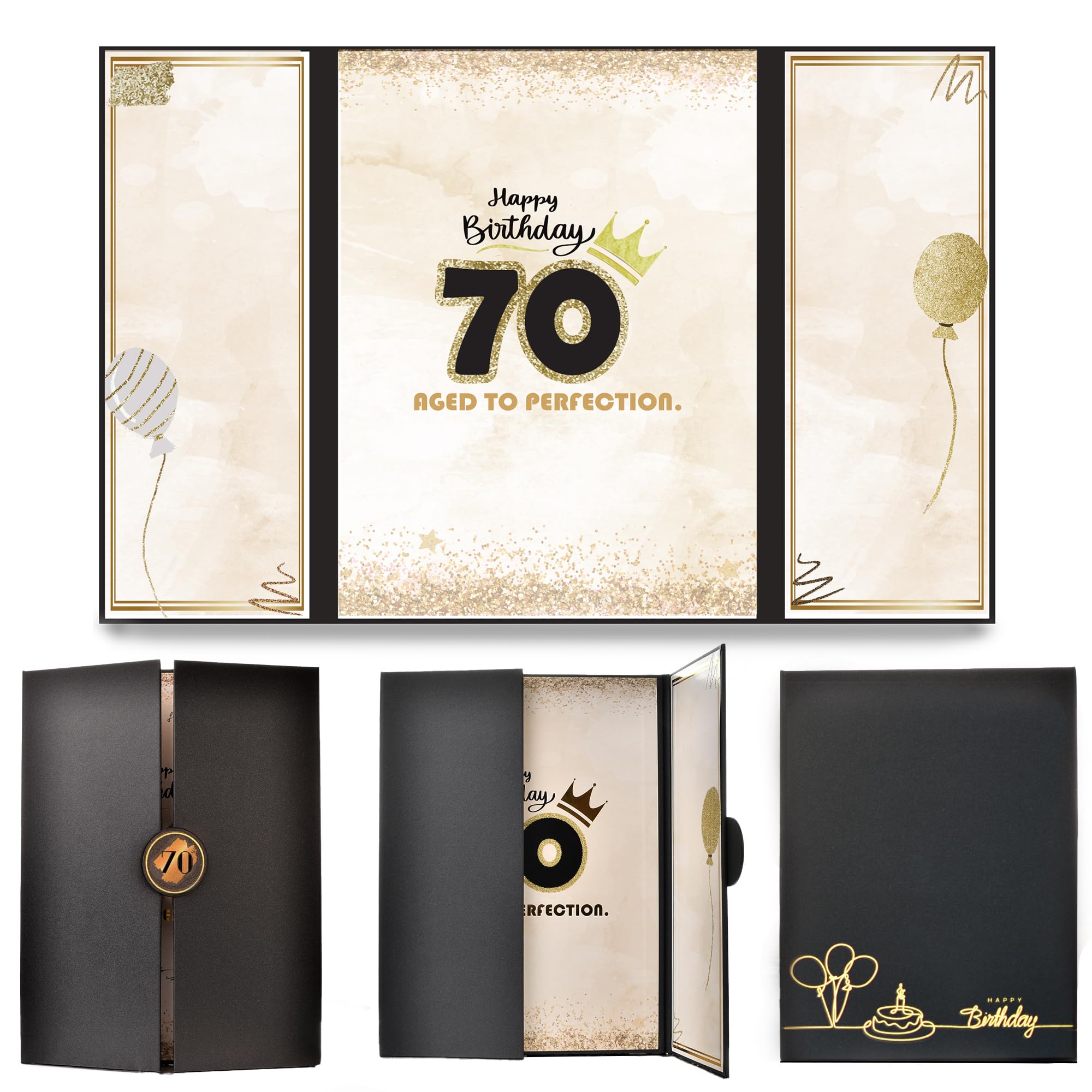 DOUBLESHOOT 60th Birthday Guest Book Poster - Rose Gold 12x18 Sign-in Board With Heart Design