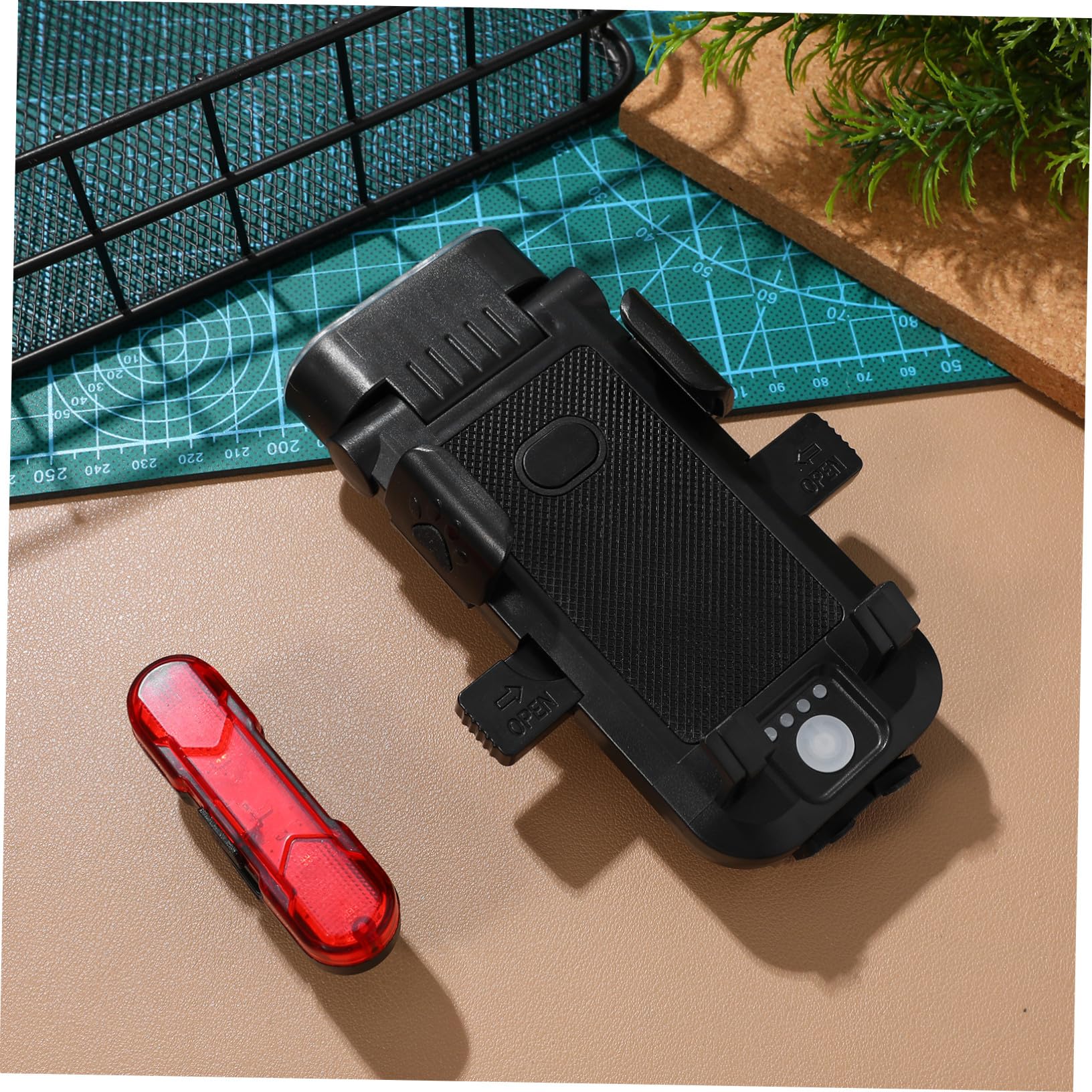 Gatuida Luci Bici Frontale e Posteriore Ricaricabili USB Set 4000 mAh