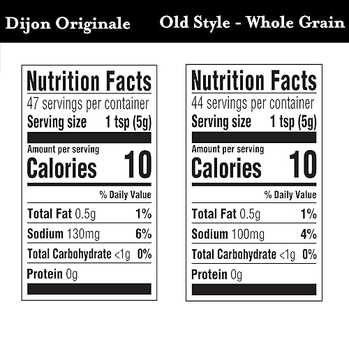 Miniatura 6 de Maille Dijon Mustard Squeeze Condimento Variedad Pack Dijon Originale & Old Style Sin OMG, Kosher 8.5 oz 4 unidades