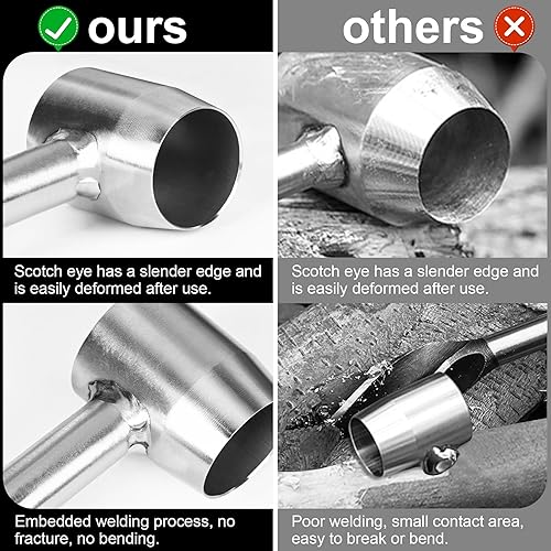 Miniatura 6 de Bushcraft - Llave de taladro manual para equipo y equipo para colonos, herramientas de supervivencia, taladro de madera de ojo escocés, clavija de