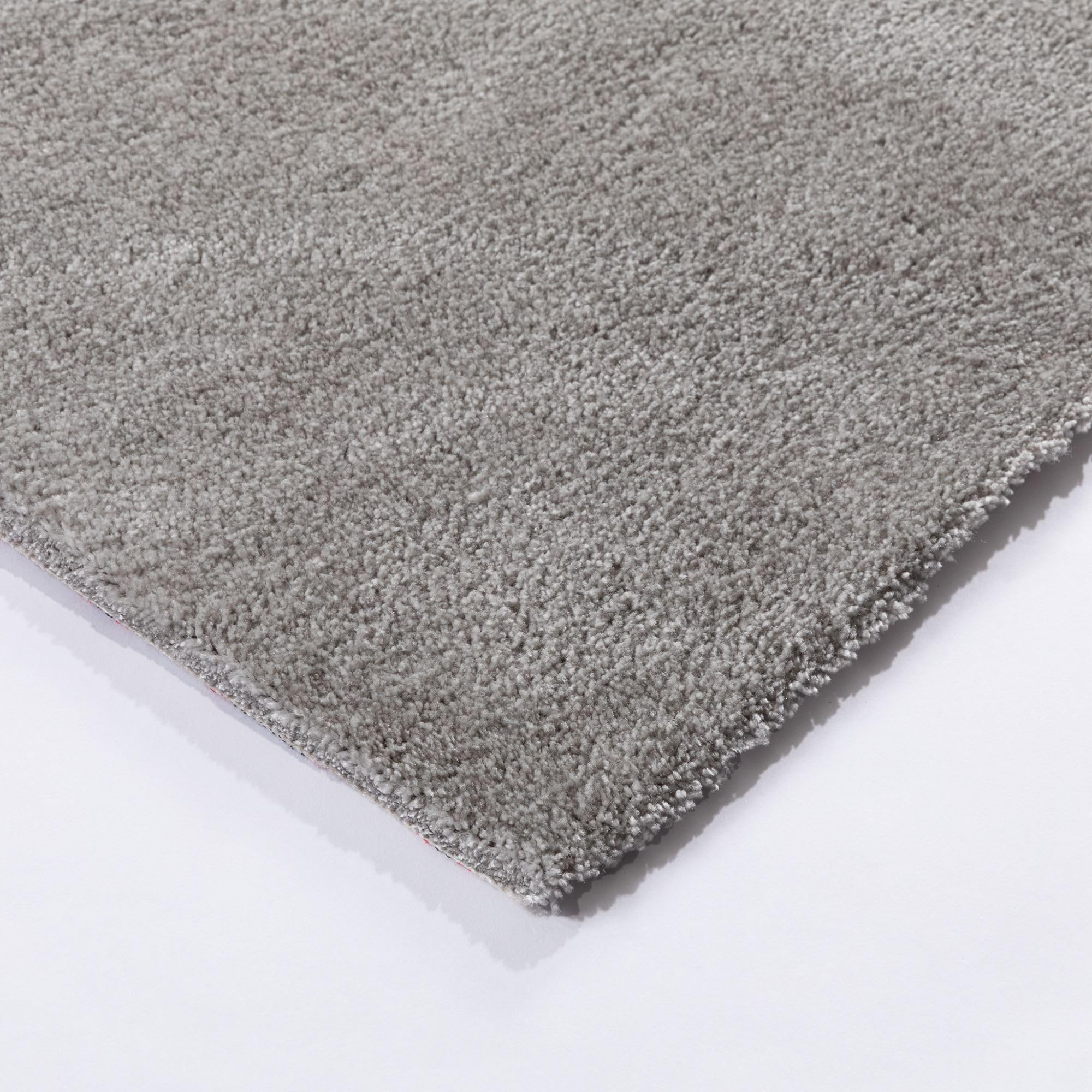 Steffensmeier Teppichboden Lipari Meterware | Auslegware für Kinderzimmer Wohnzimmer Schlafzimmer | Grau, Größe: 300x300 cm