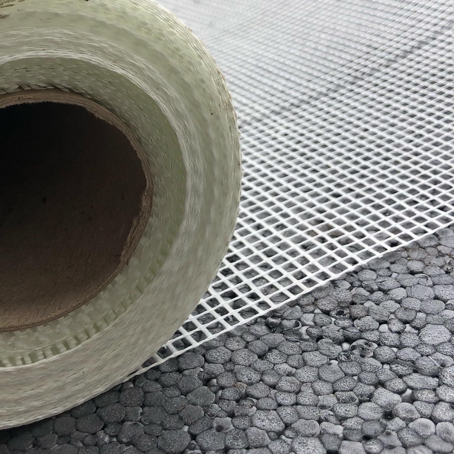 Handelskönig Armierungsgewebe 165 g/m² 100 cm x 50 m = 50 m² Fassade 4x4 Putzgewebe Glasfasergewebe Glasfaser Putz WDVS VWS