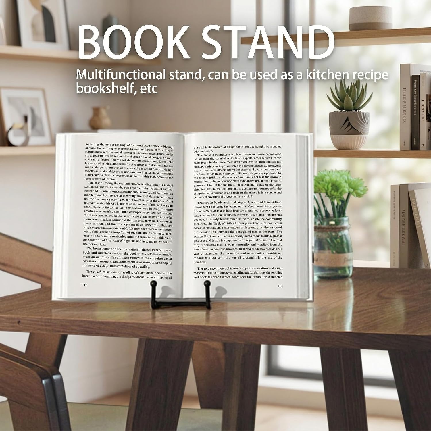 3 Pack 6 Inch Plate Stands for Display, Metal Picture Frame Display Stand