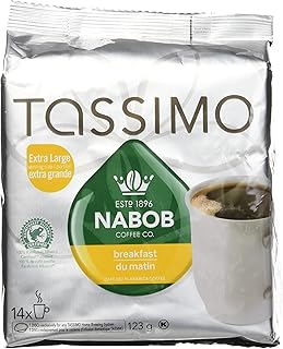 Tassimo Nabob 14 T Discs - Breakfast Blend - extra large size (123g / 4.3oz)