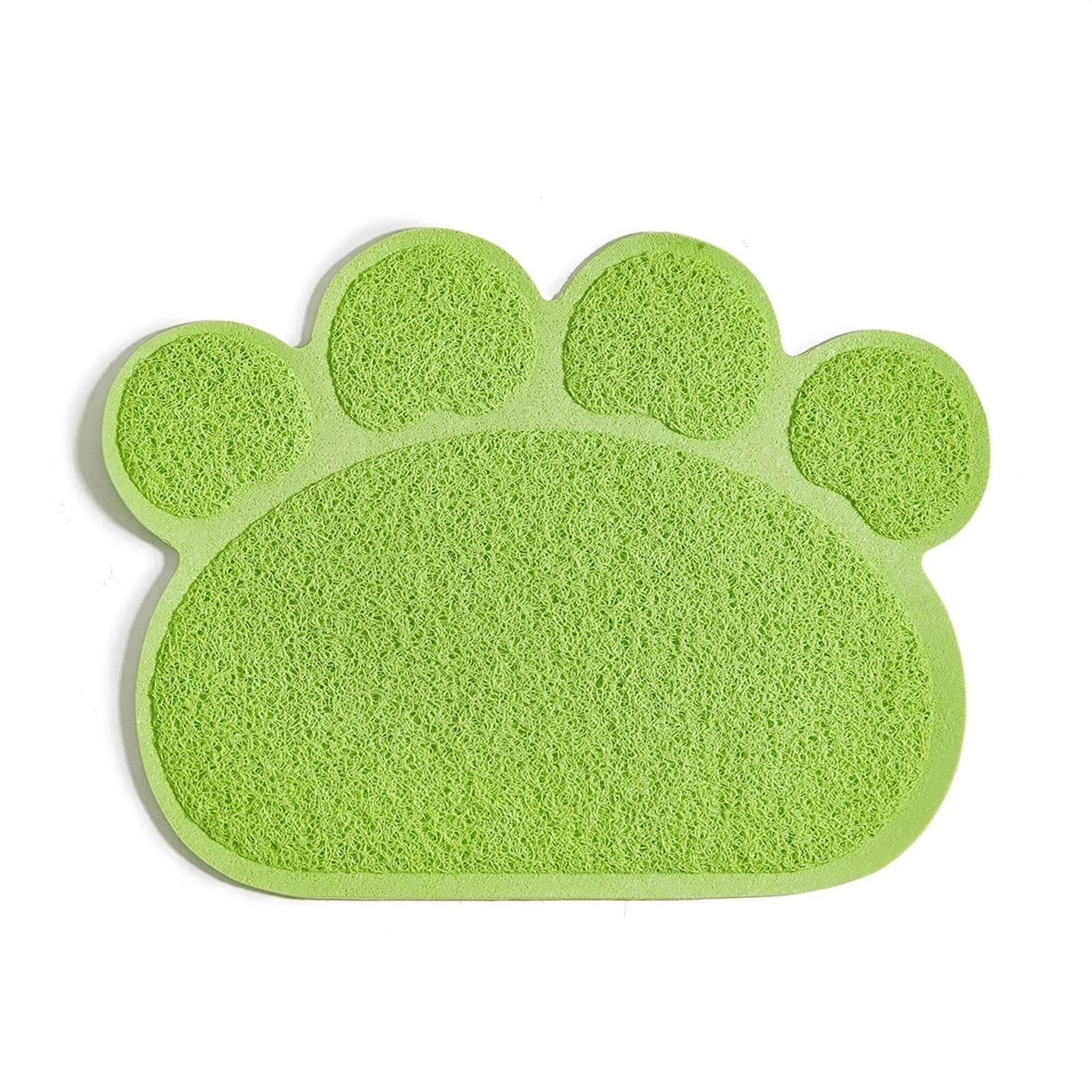 Katzenstreumatte Katzenstreumatte aus PVC mit Pfotenabdruck