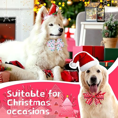 Miniatura 6 de 40 pajaritas de verano para perro lazos de mariposa con hebilla de plástico lazo elástico para gato con patrón de hojas verdes de flores de frutas