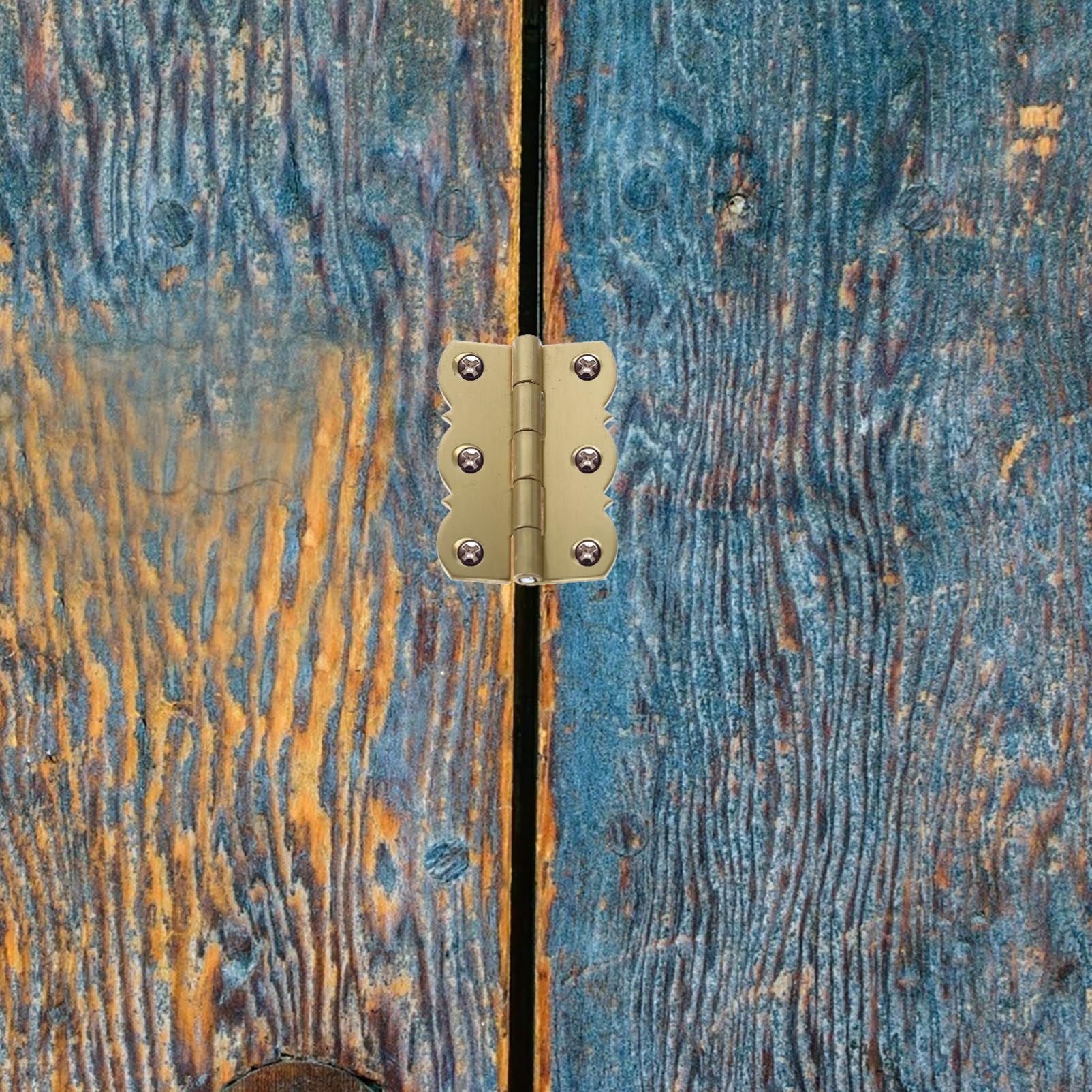 UKCOCO 5 Juegos De Bisagras Para Atril De Piano Estantería Puerta De Latón Silenciosas Y Resistentes Para Puerta De Armario De Piano (2 Unidades X 5)