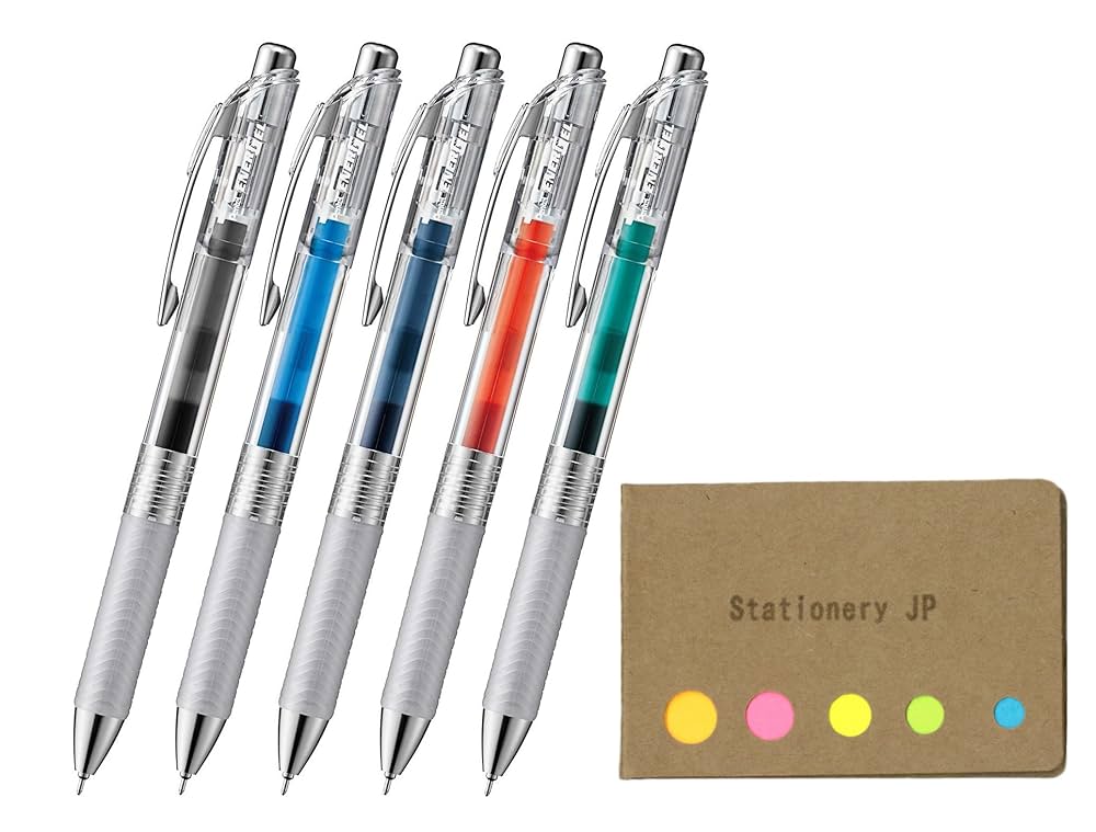 Amazon | ぺんてる エナージェル インフリー リトラクタブル