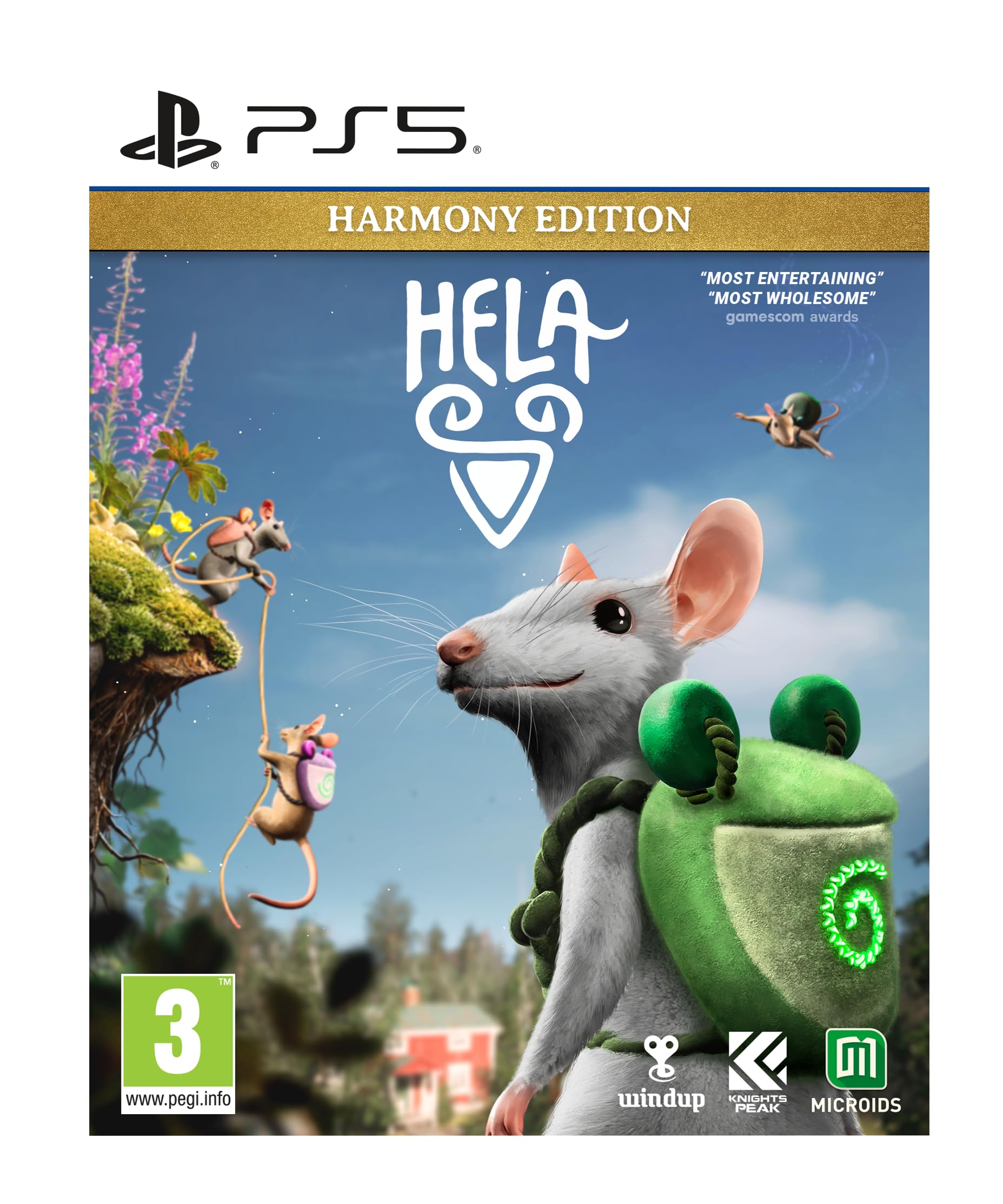 Carátula de Hela: of Mice & Magic - Harmony Edition - PlayStation 5 para PS5 (edición PAL España)