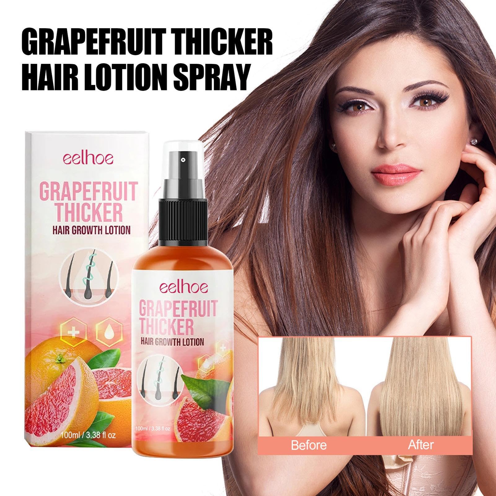 Zankie spray texturizante para el cabello volumen frutas naturales fragancia