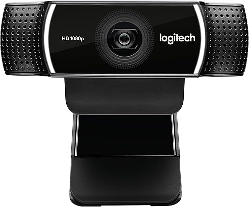 Logitech Cámara web Pro Stream 1080p para transmisión y grabación de video HD a 1080p 30FPS
