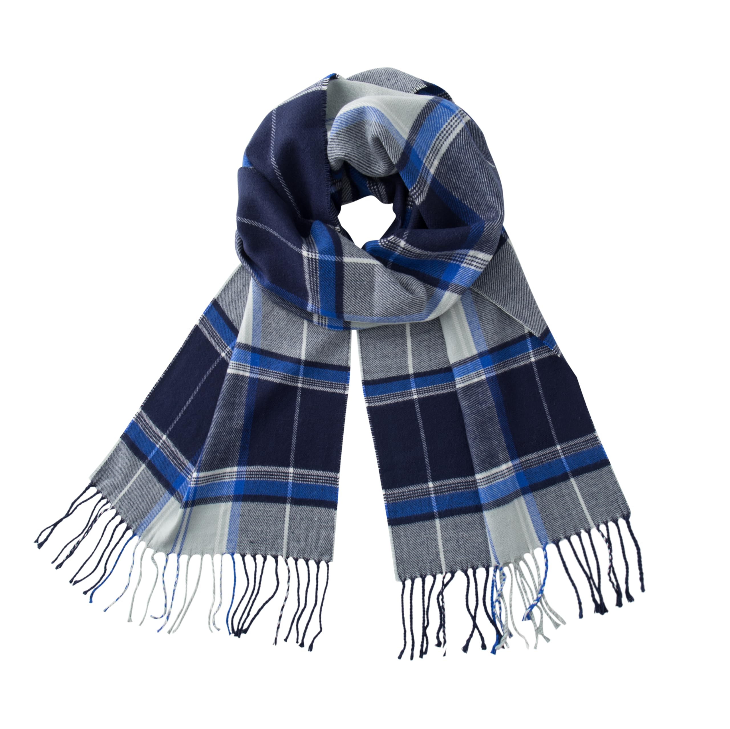 CALVIN & OLIVIA Ultra-Soft Cashmere Feel Scarf Winter Holiday Gift for Men & Women