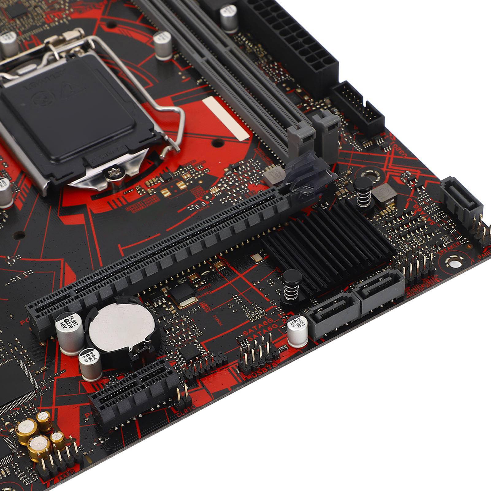 EX H410M V3 Scheda Madre per Computer, 2 DDR4 DIMM 64GB ATX PCI E 3.0 Scheda Madre per LGA 1200, per Core 10th Gen, 1x PCIE X16, HDMI, USB2.0