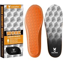 Work Boot Insoles for Men Standing All Day - Memory Foam Comfort Cushion Anti-Fatigue Inserts, Foot Pain Relief and All-Day Comfort,Work Comfort Insoles for Men Women-B [Women 8-9.5]