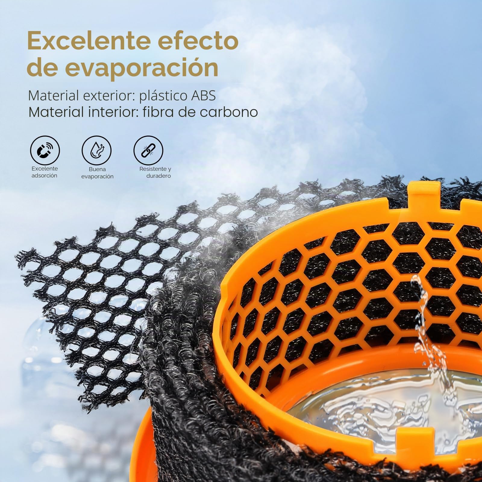 Filtro purificador de aire para Dyson Pure Humidify Cool PH01 PH02 PH03 PH04 PH3A | Compatible con filtros de ventilador Dyson 970718-01, filtro de carbón de evaporador, piezas de repuesto