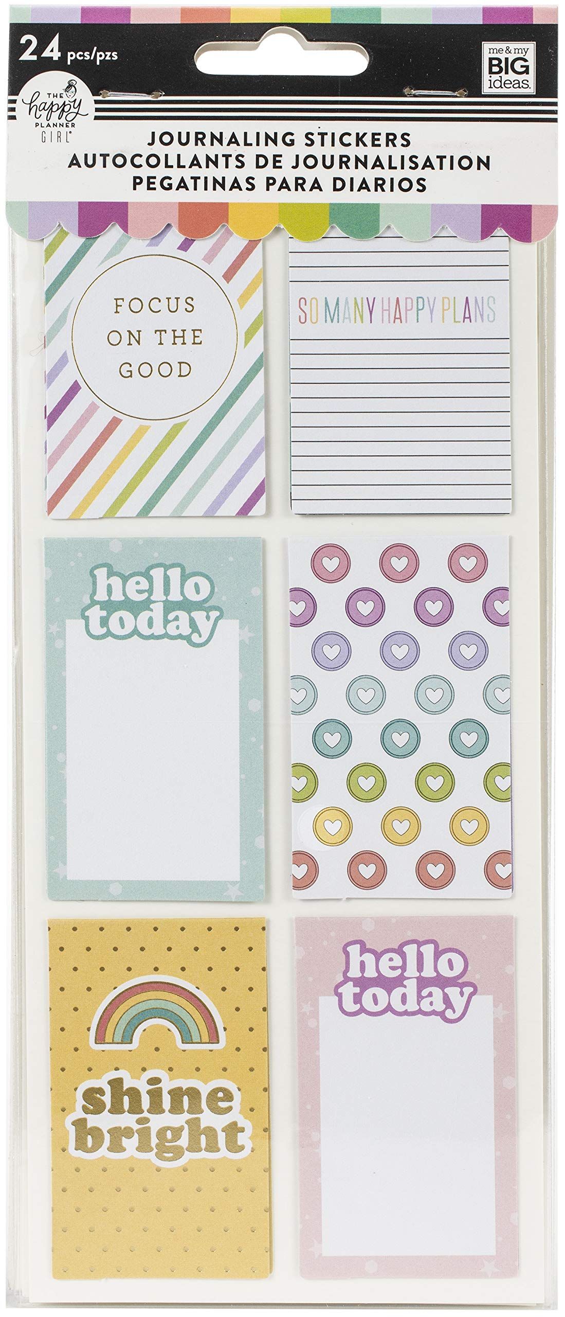 The Happy PlannerJournaling Flip Stickers, Planner Babe