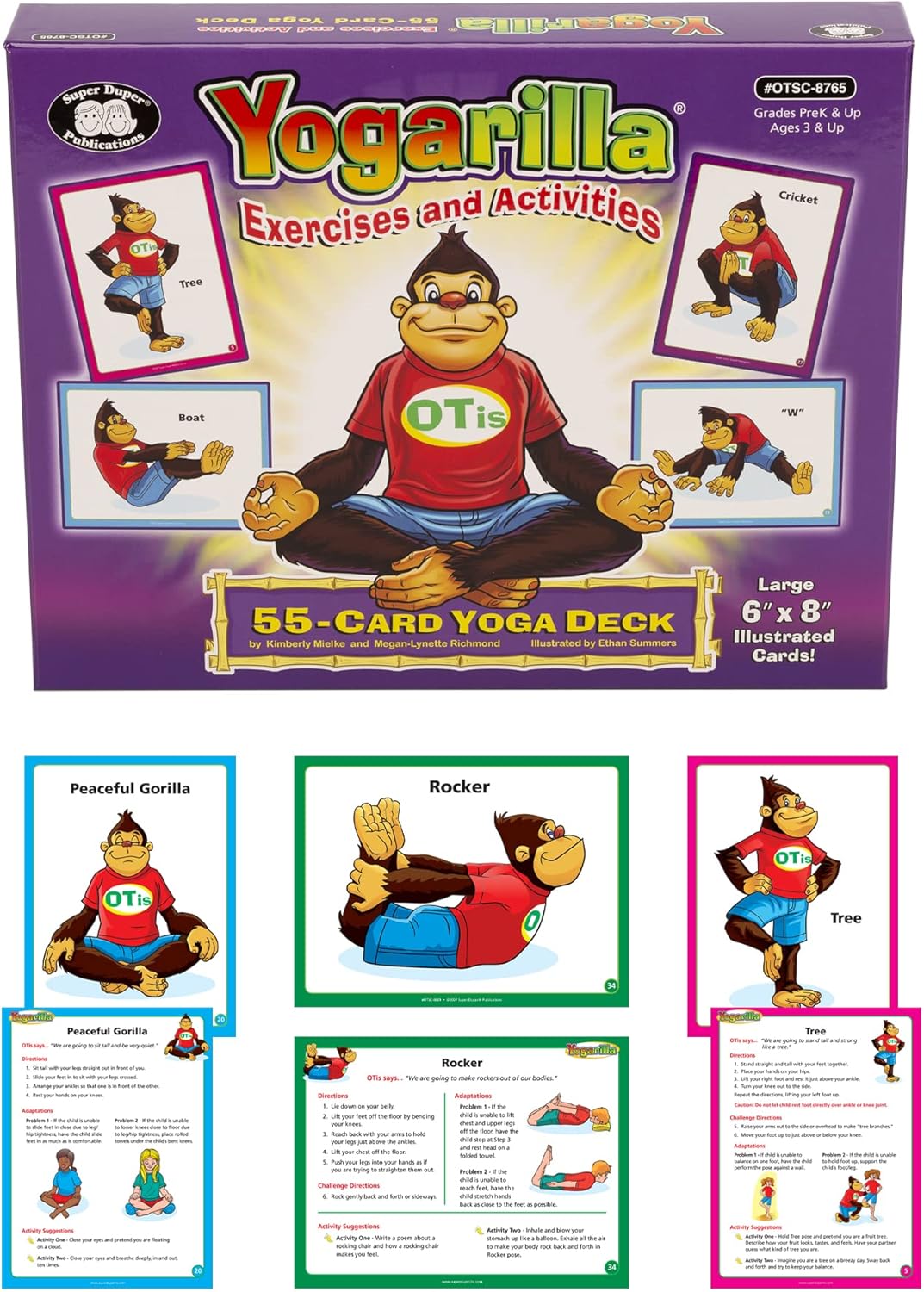 Super Duper Publications Yogarilla® Exercises and Liberia Ubuy