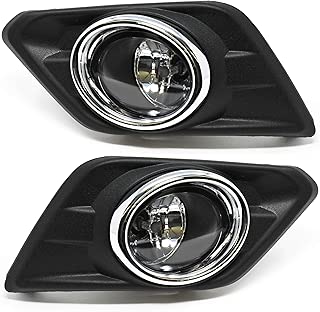 RP Remarkable Power, FL7057-Fit For 2014-2016 Rogue X-Trail Fog Lights Bumper Lamp Kit - coolthings.us