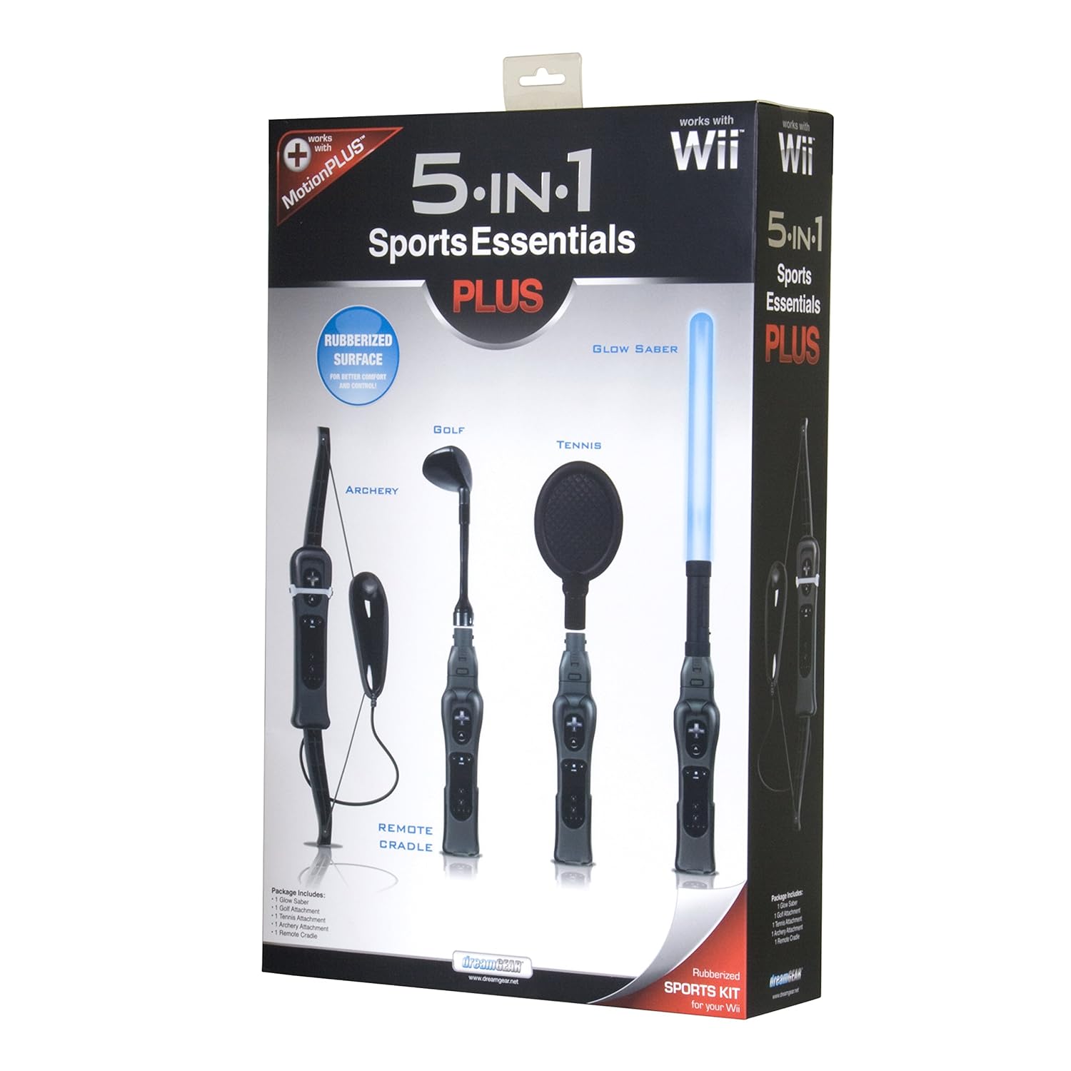dreamGEAR Nintendo Wii 5-in-1 Sports Essentials Plus