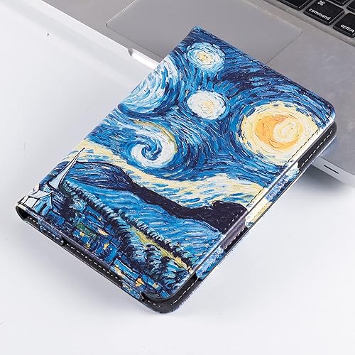 Miniatura 8 de BOZHUORUI Funda con soporte para Kindle Paperwhite de 6.8" (11 generación - 2021) y Kindle Paperwhite Signature Edition, funda de piel sintética con