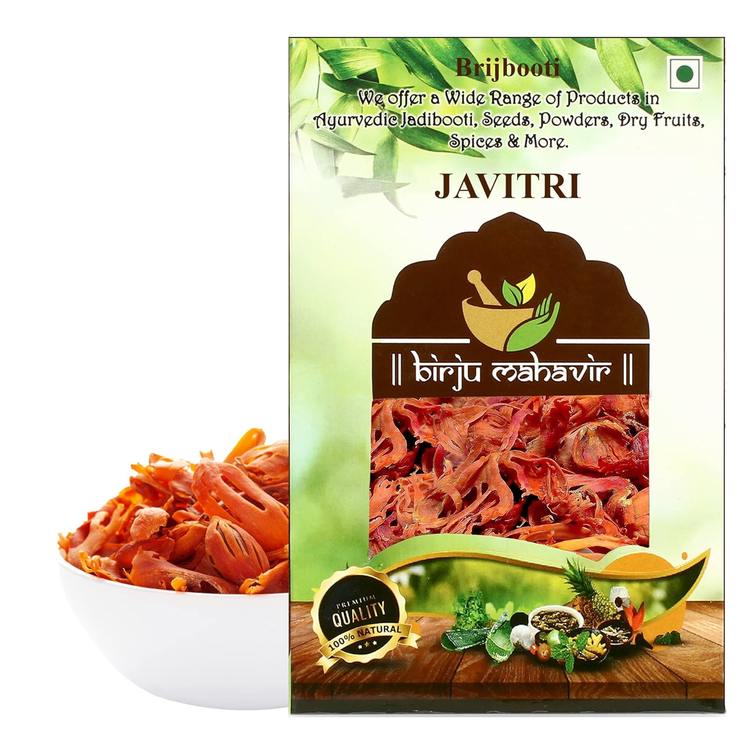 Birju Mahavir Javitri Spices Whole Japatri Mace Whole Spice Javitri Flower Whole 15 Gr