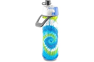 O2COOL Mist 'N Sip Squirt Bottle with Integrated Fan
