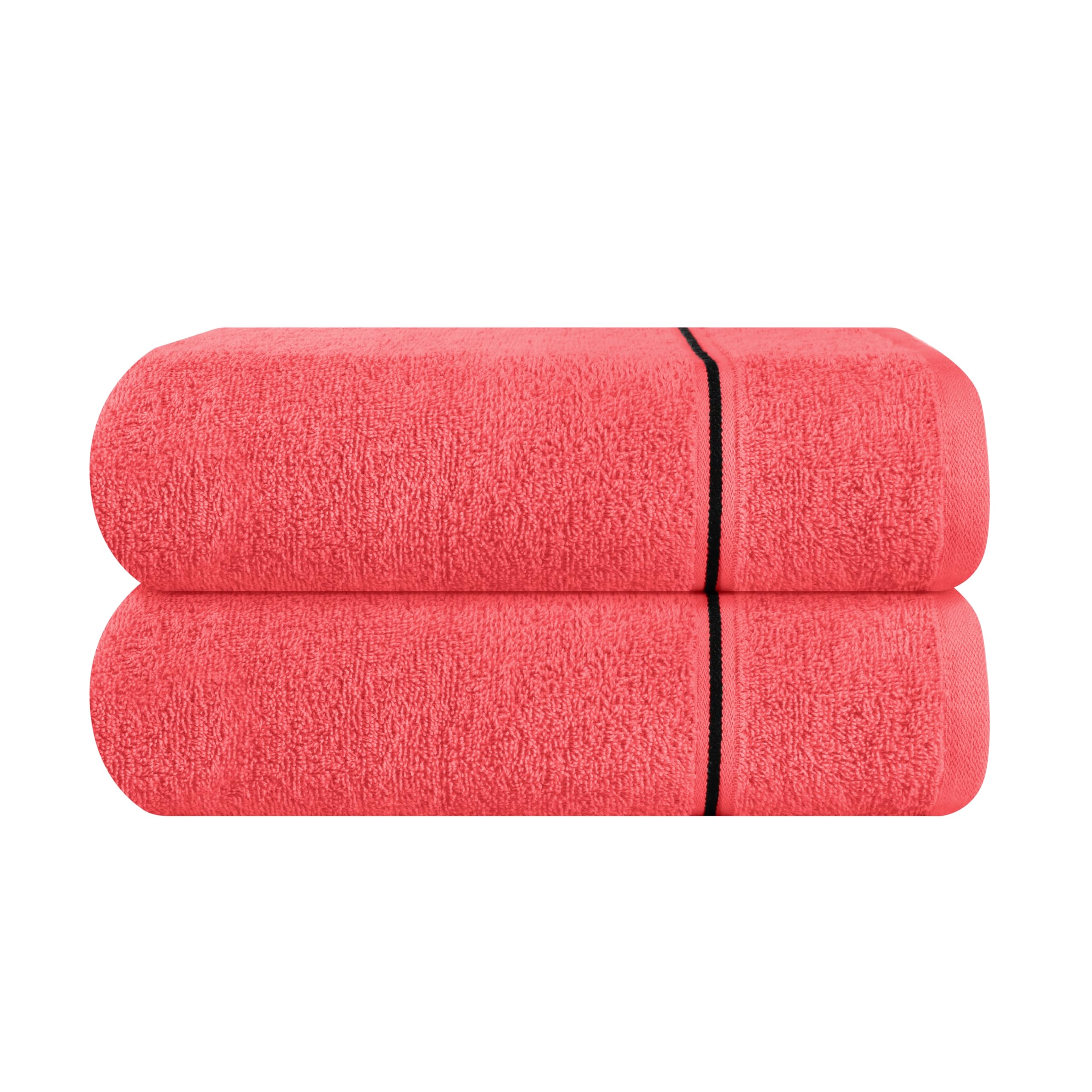 Coastfit Premium Microfiber Towel - Super Soft, Extra Absorbent, Large Size, Sustainable (Tangerine Orange Cheetah)