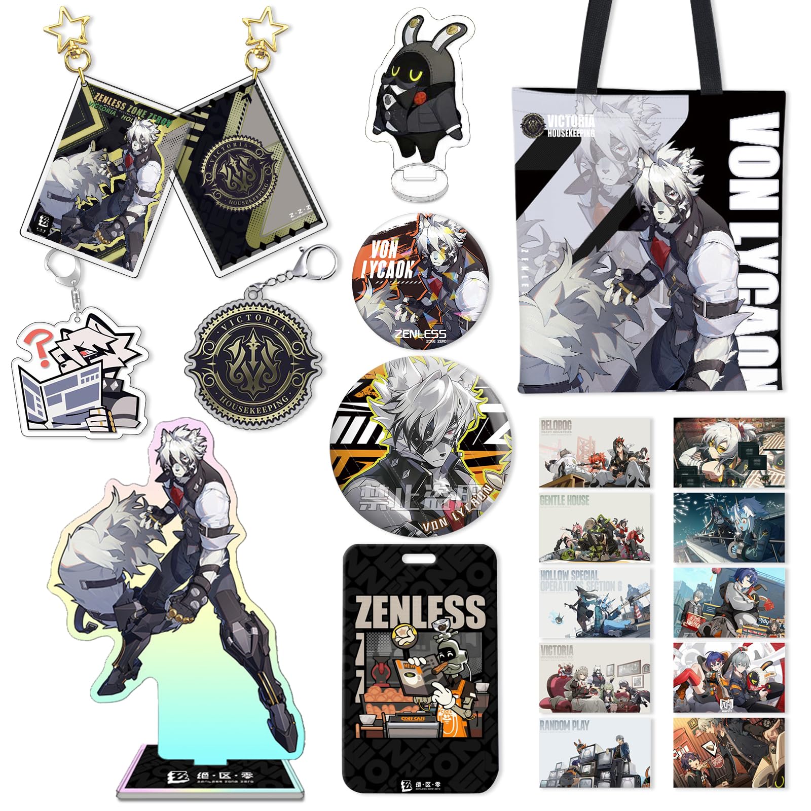 Amazon.co.jp: DIROLVON ゼンレスゾーンゼロ グッズ エレン 福袋