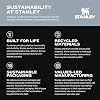stanley adventure reusable vacuum quencher cup with straw leak proof lid insulated cup keeps heat for up to 5.5 hours cold for 9 hours and ice for 40 hours - 20 30 1.1 liter