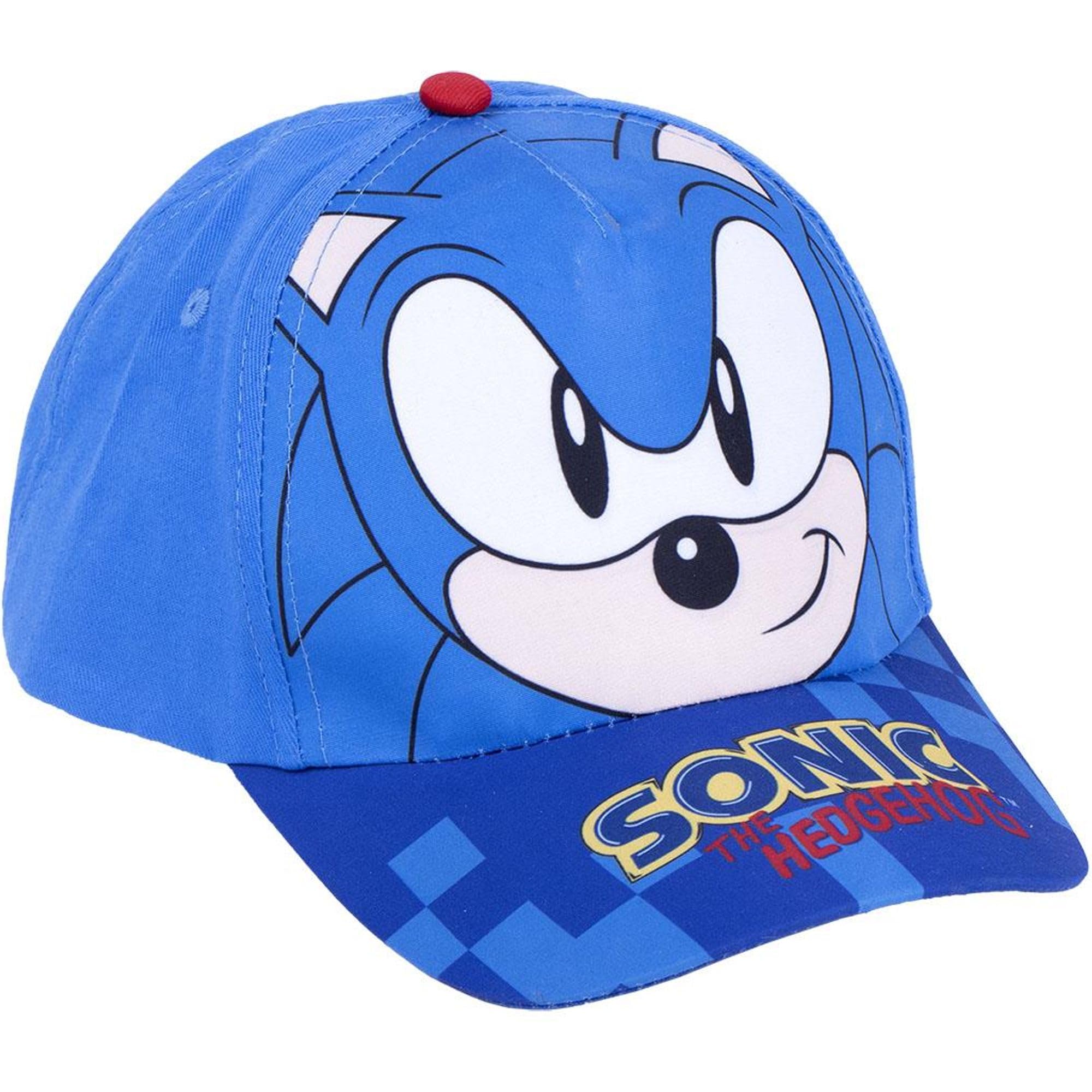 Sonic Gafas de Sol y Gorra Infantil UV 400 Filtro Categoría 3 Velcro Ajustable Original Diseñado España