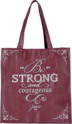 Christian Art Gifts Coloridas, reutilizables, económicas, plegables bolsas de compras para mujer con escritura inspiradora