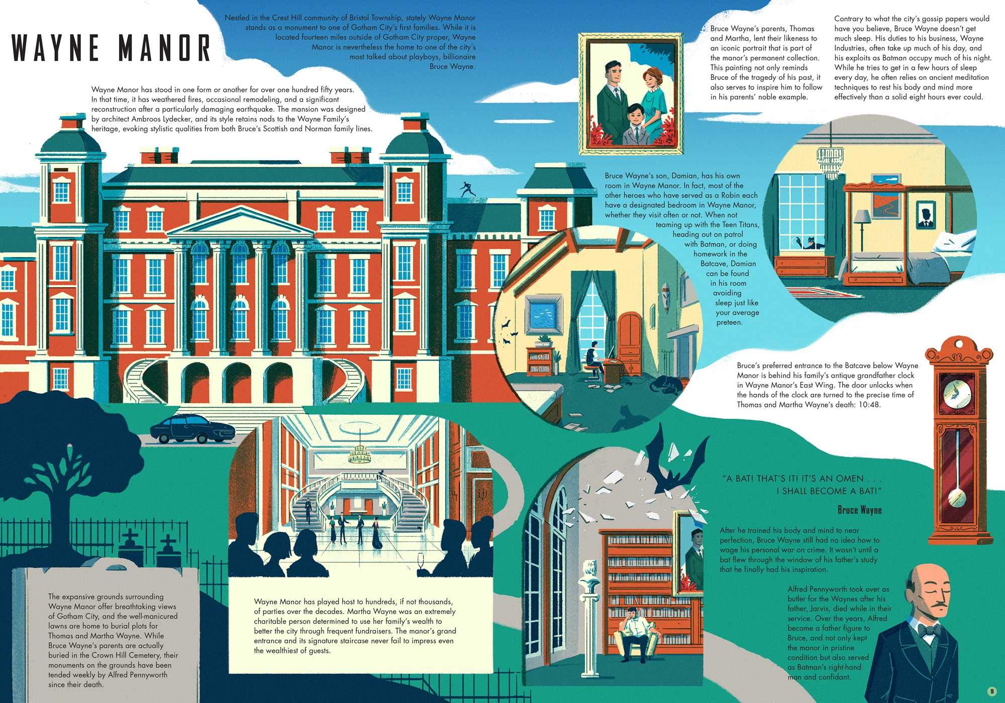 Exploring Gotham City: An Illustrated Guide